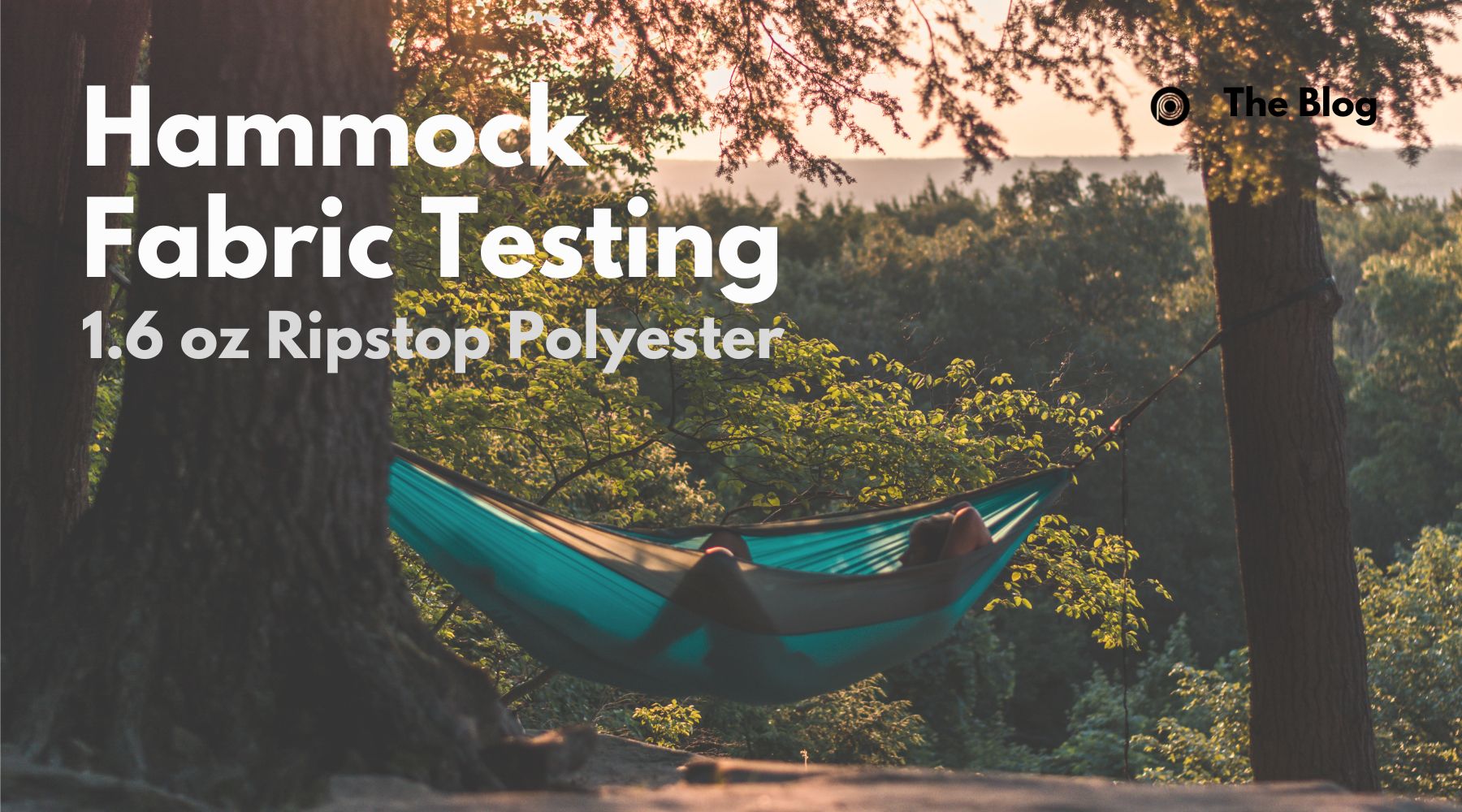 Hammock Fabric Testing 1.6 oz Ripstop Polyester