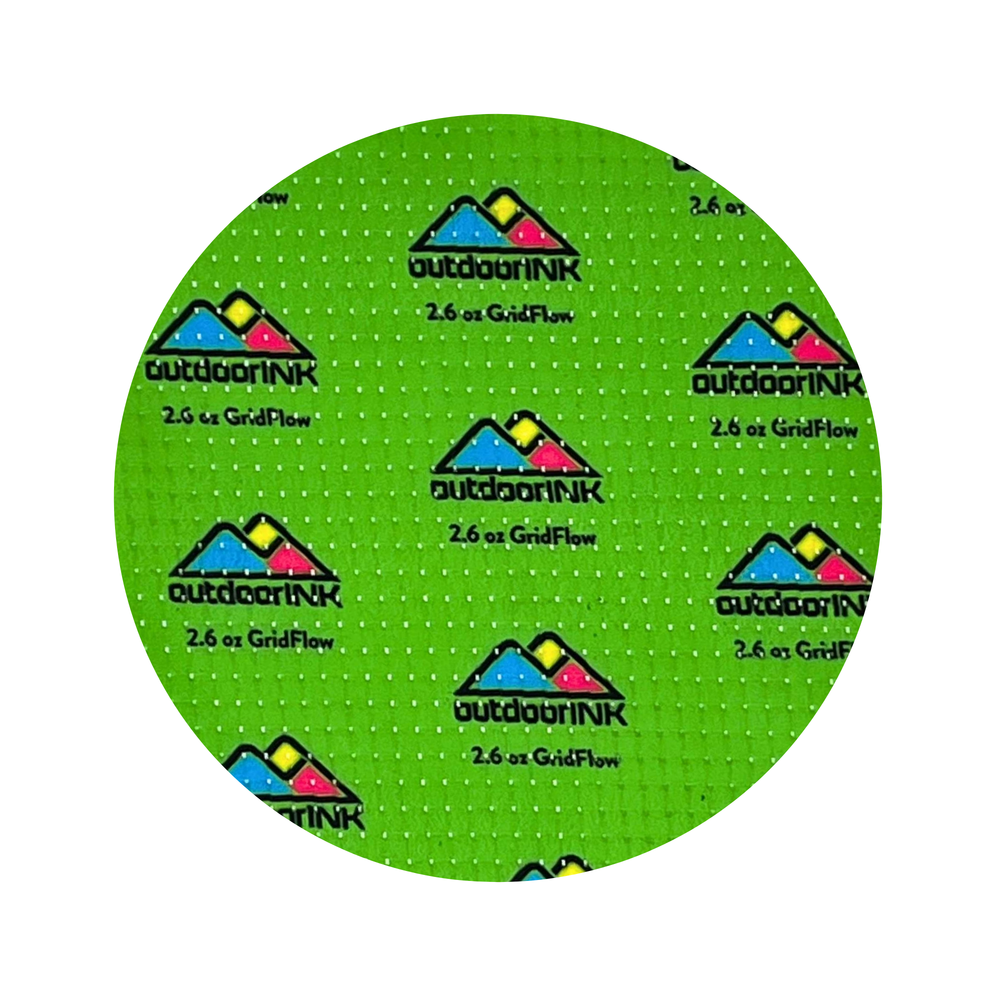 2.6 oz GridFlow Polyester