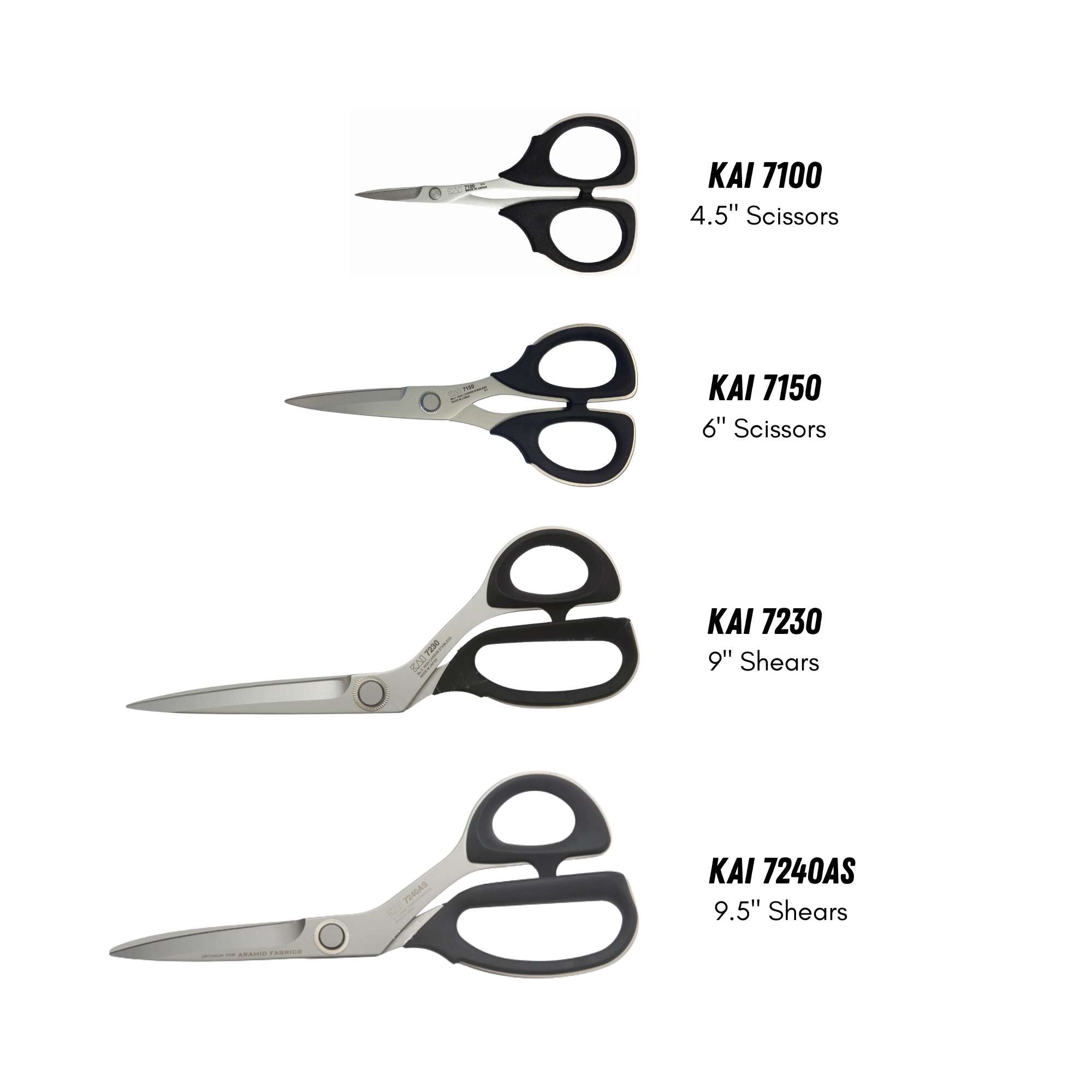 Kai Scissors 7150: 6 inch Professional Scissors