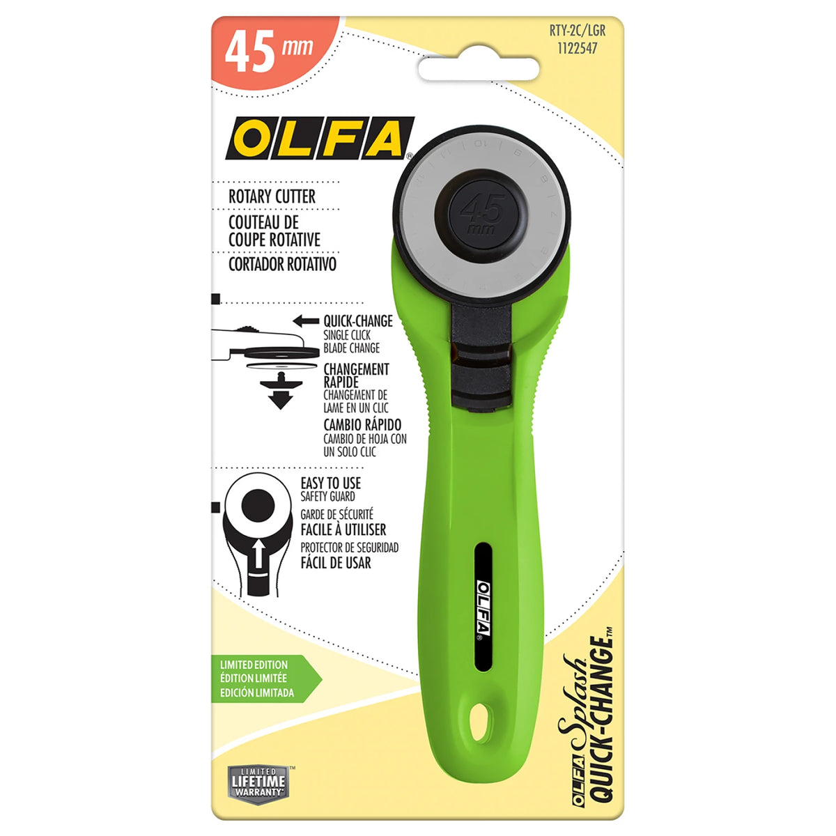 OlyLifeテラポット Olfa Splash Handle Rotary Cutter - Ripstop by the Roll