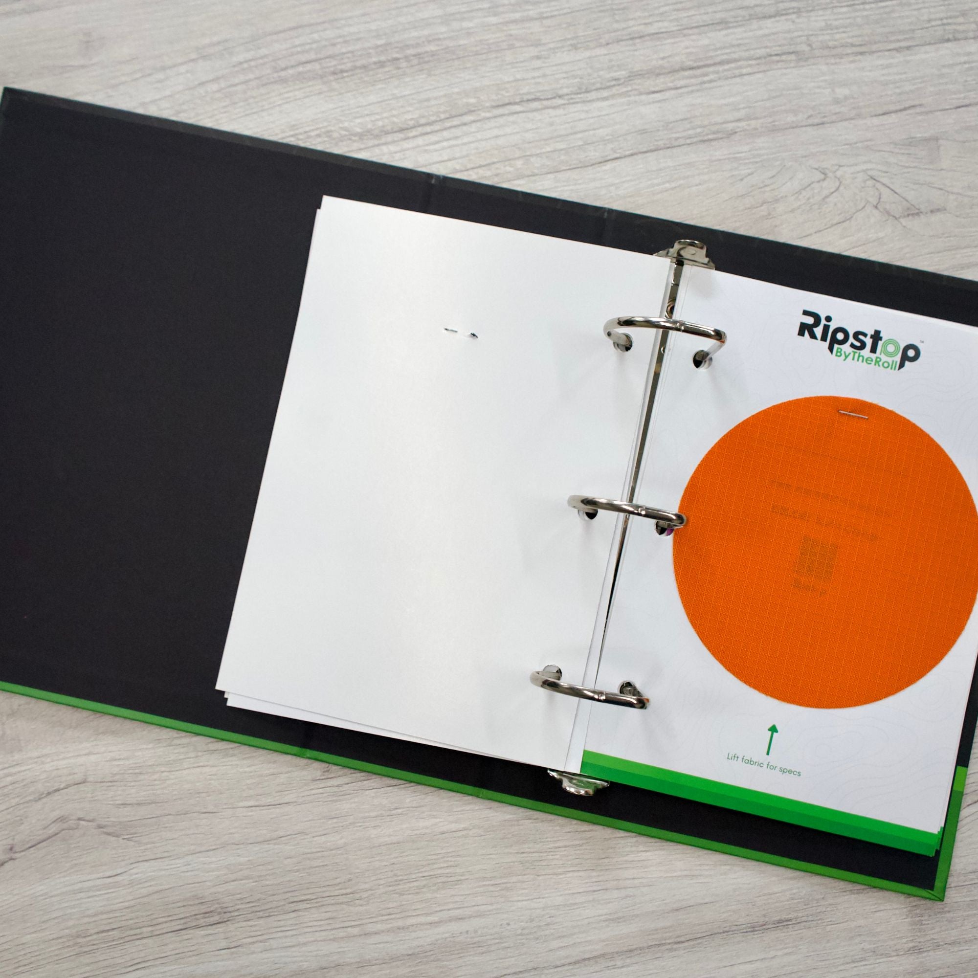 RBTR Fabric Sample Binder
