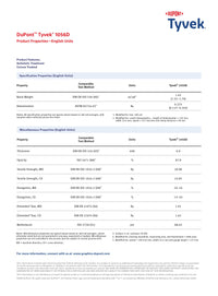 Tyvek® 1056D - Full Roll