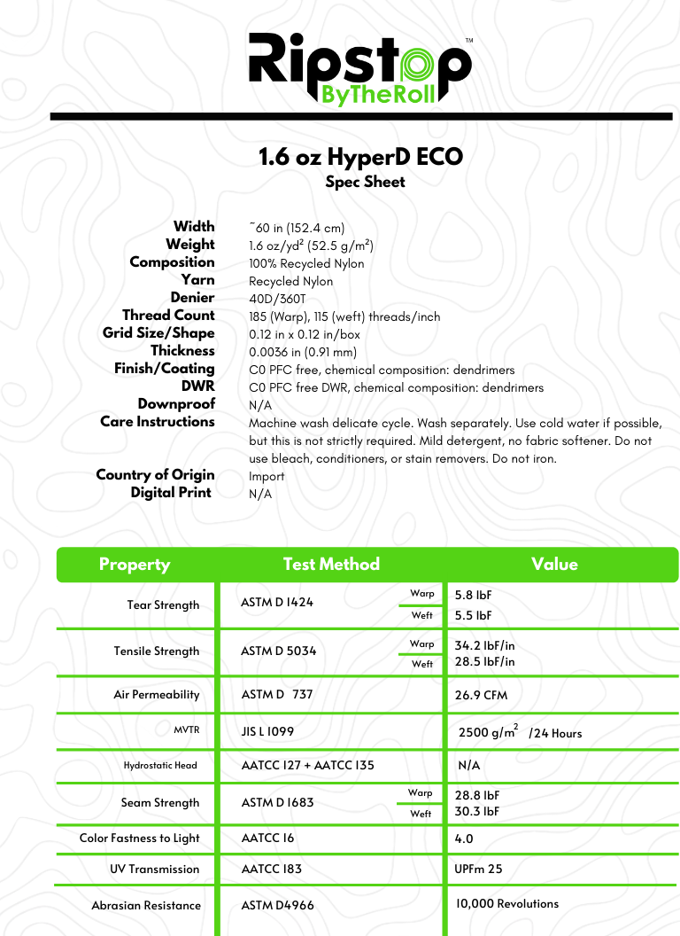 1.6 oz HyperD™ ECO - Full Roll