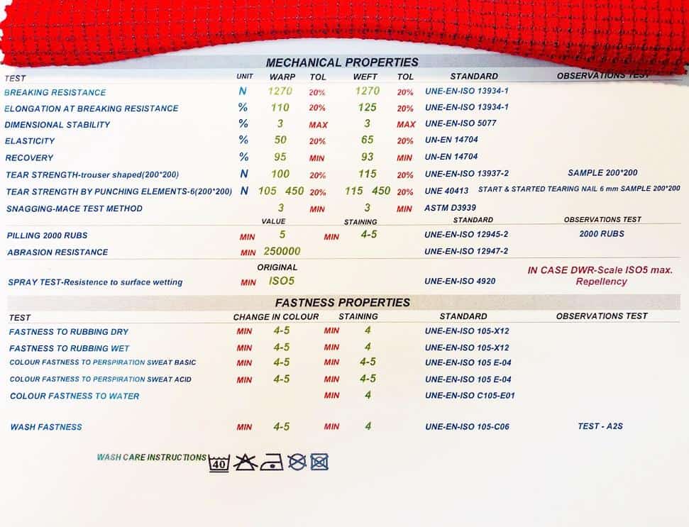 9.3 oz Stretch Mesh Nylon 6.6 with Dyneema®