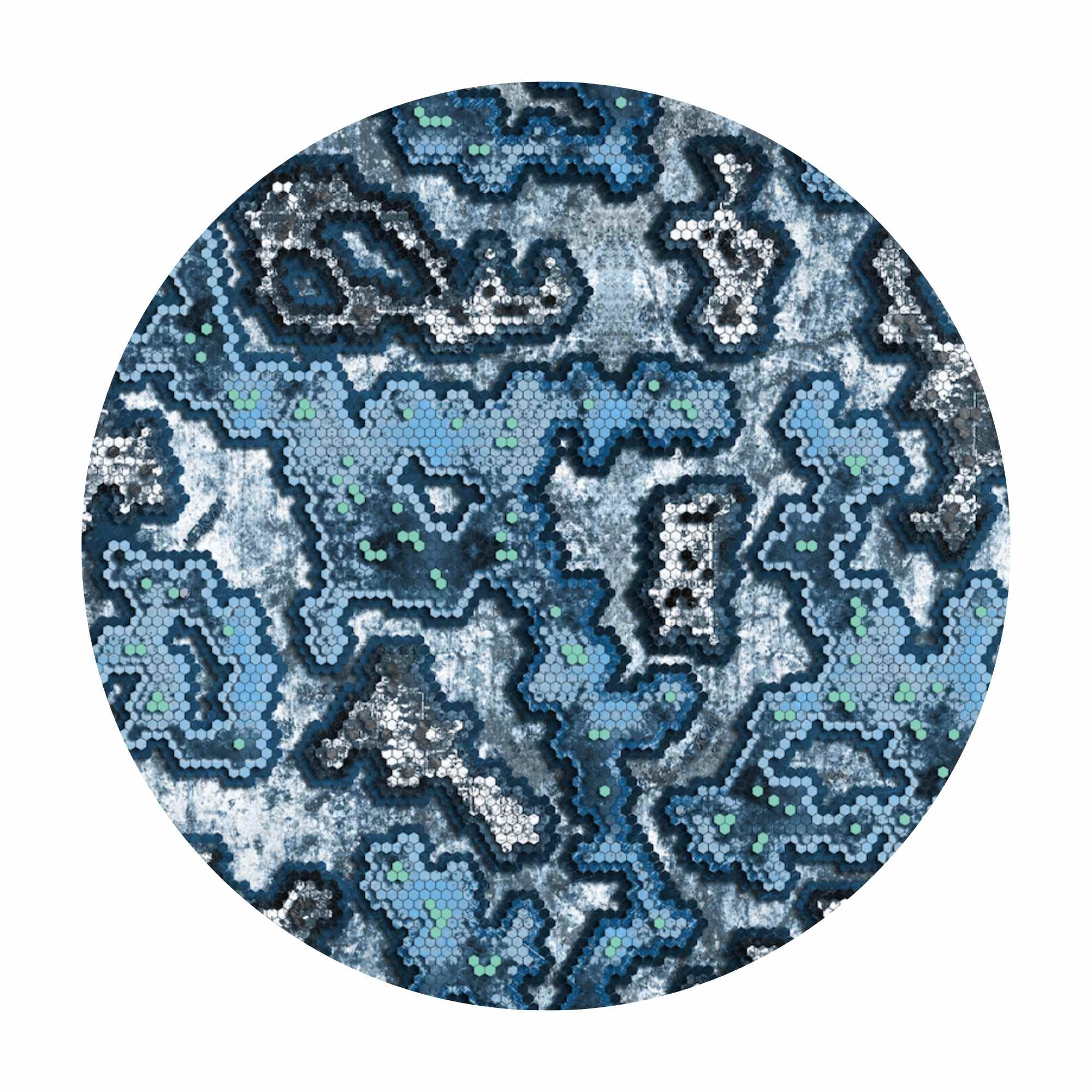 HexCam® Camo - Print On-Demand Fabric