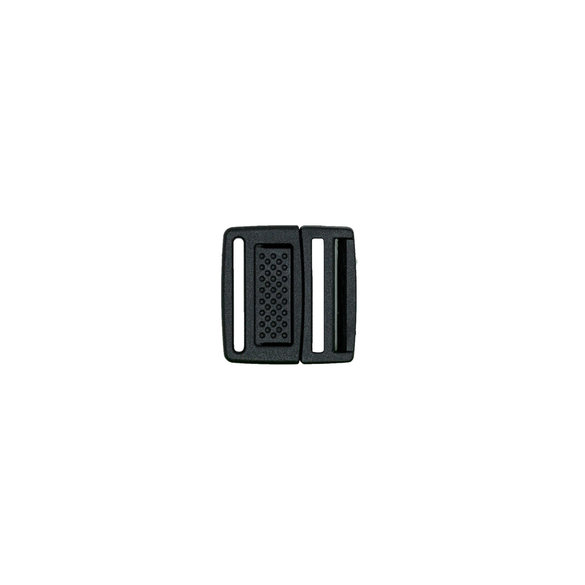 Low-Profile Center Push Buckle