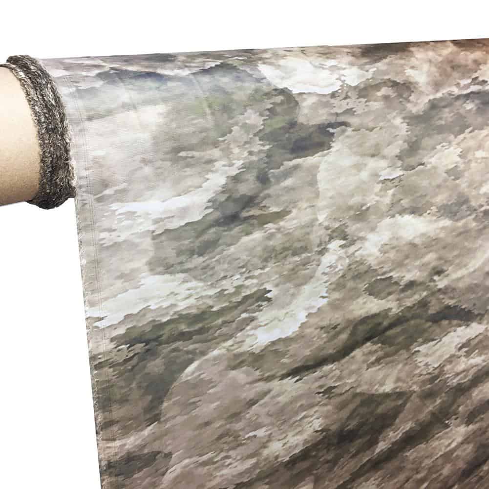 0.9 oz MEMBRANE 15 Ripstop Polyester - A-TACs AU-X Camo