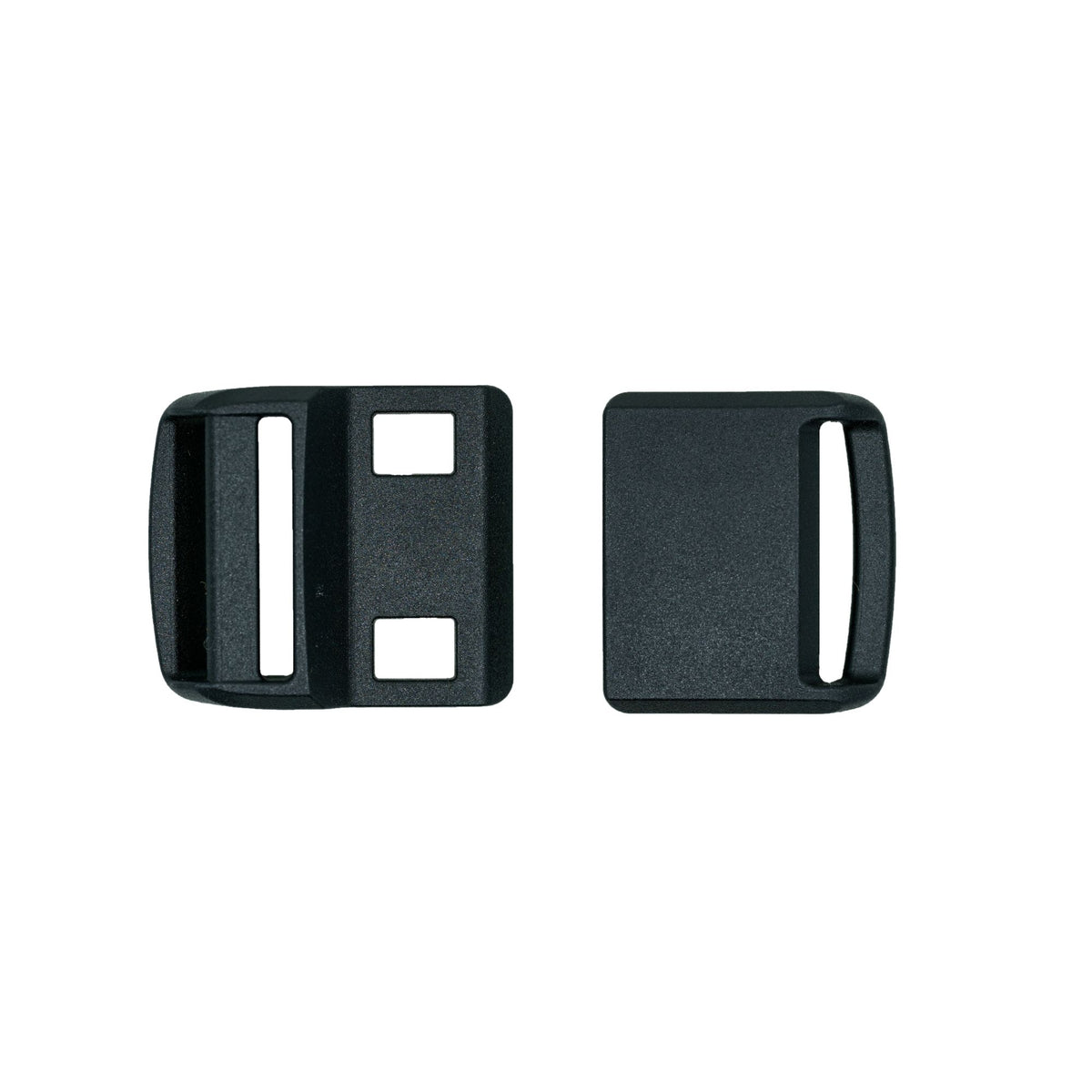 1 Inch Metal/Plastic Fidlock Magnetic Top Release Buckle Black - Strapworks