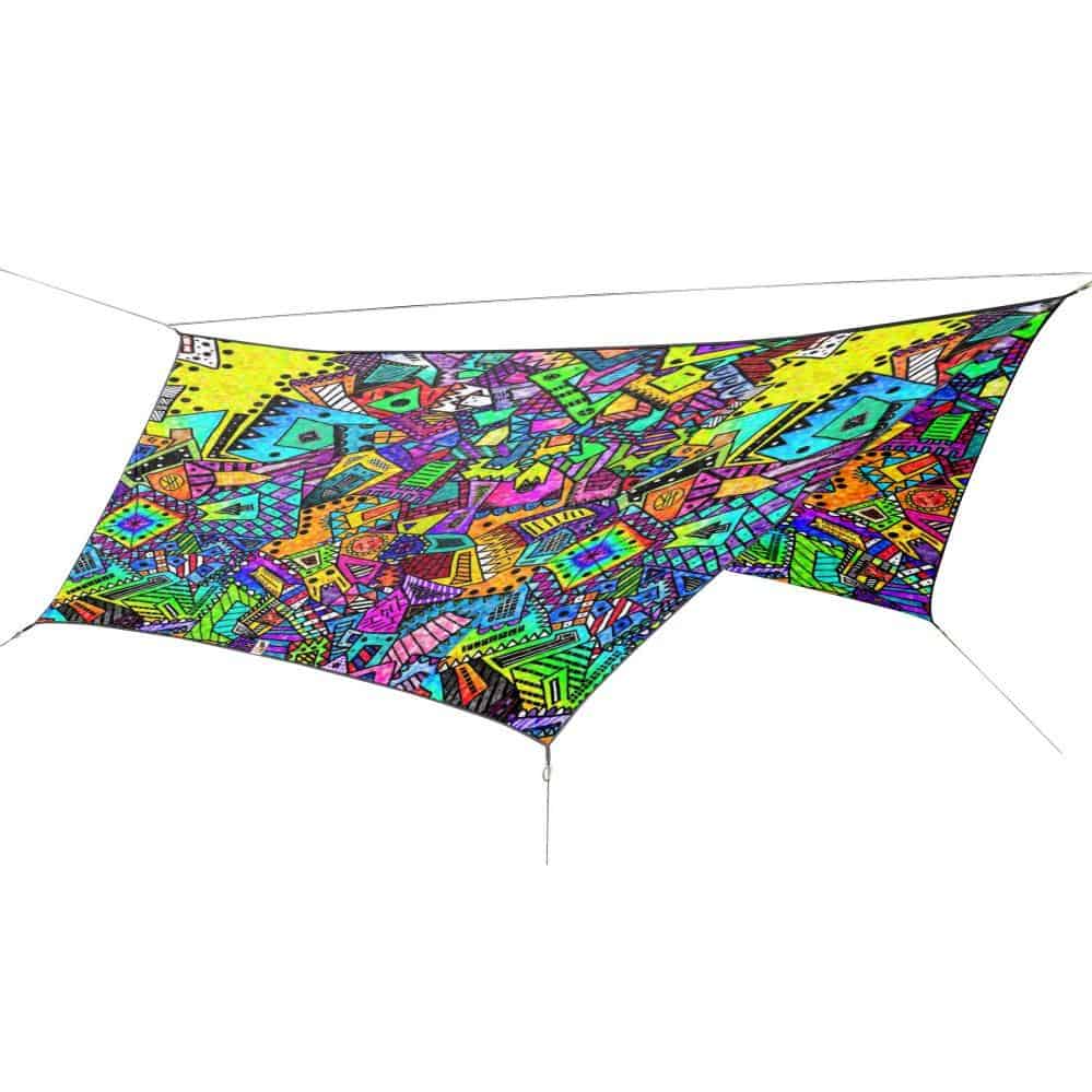 OutdoorINK HEX12 Tarp Kit, Coloring Book
