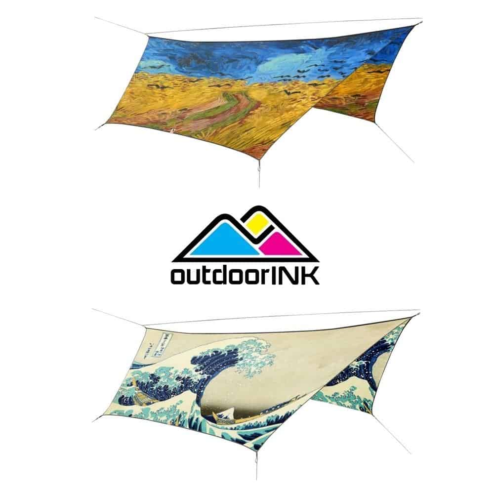OutdoorINK HEX12 Tarp Kit | MYOG, Silpoly - Ripstop by the Roll
