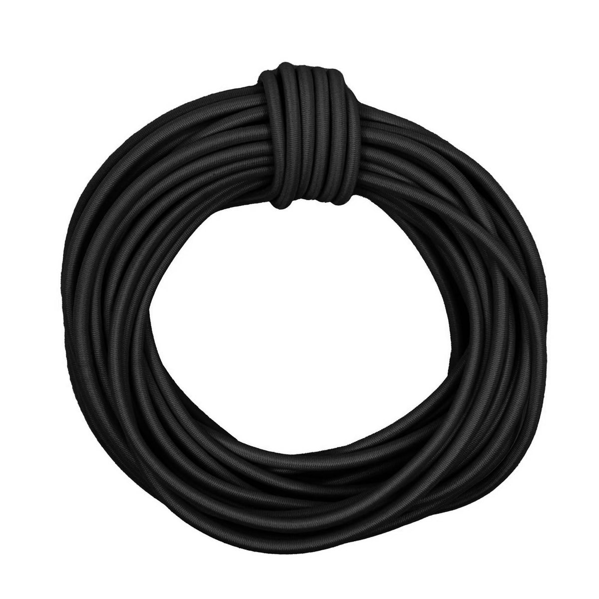 Polypropylene Covered Elastic Cord #M-3 Black 3/16 x 300' Black