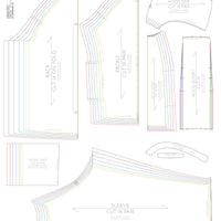 UL Windshell Template/Pattern Bundle - Learn MYOG