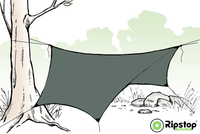 Pre-Cut HEX12 Tarp Kit, Foliage