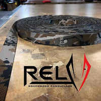 1" Polyester Webbing 1500 lb - RELV® Camo
