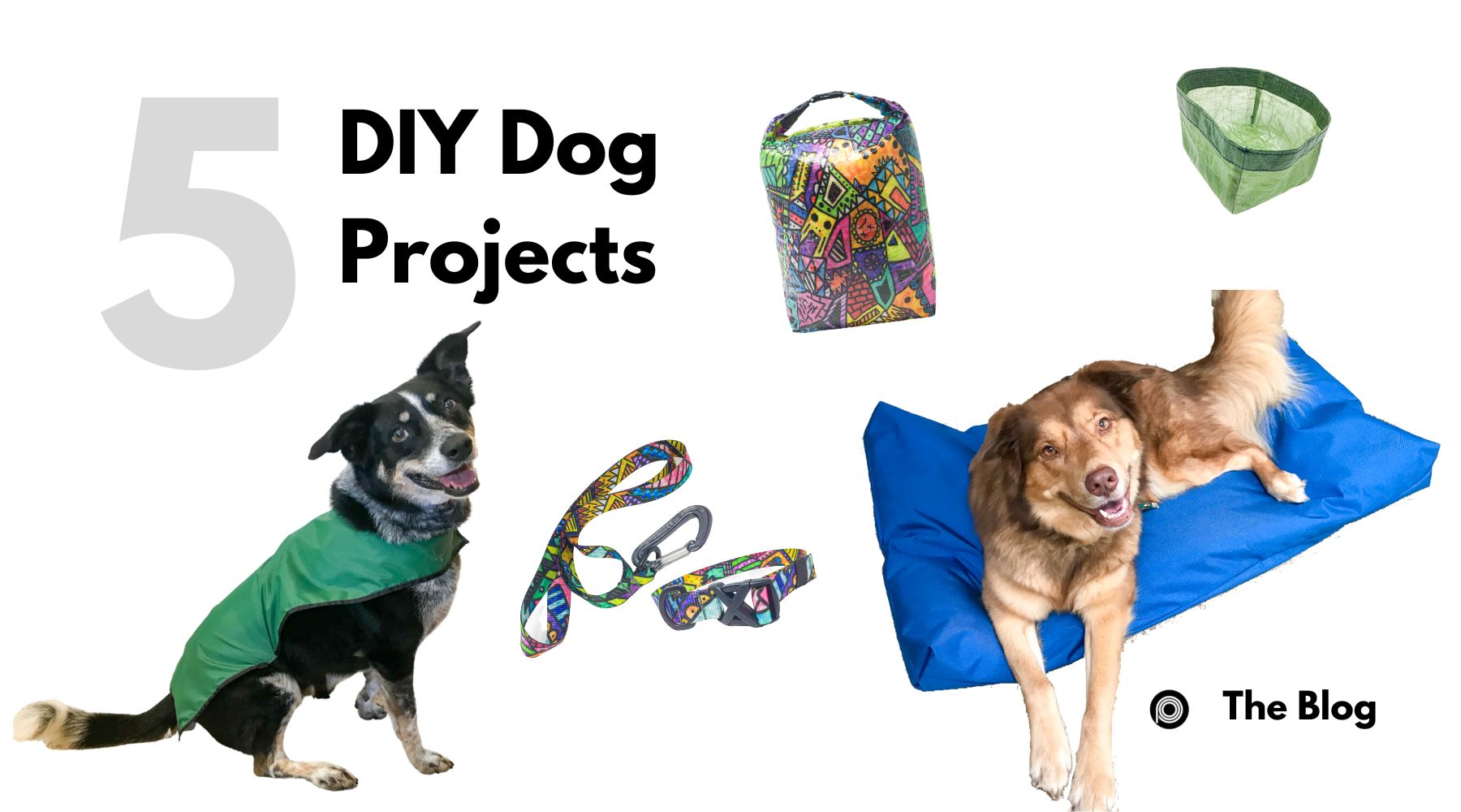 5 DIY Dog Projects - Ripstop by the Roll