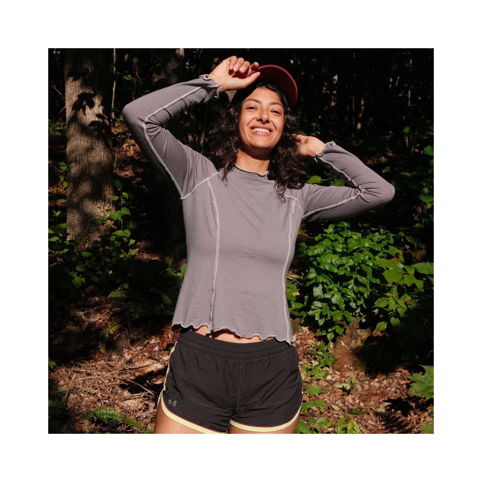 Merino Wool/Nylon Blend Jersey - 163 gsm