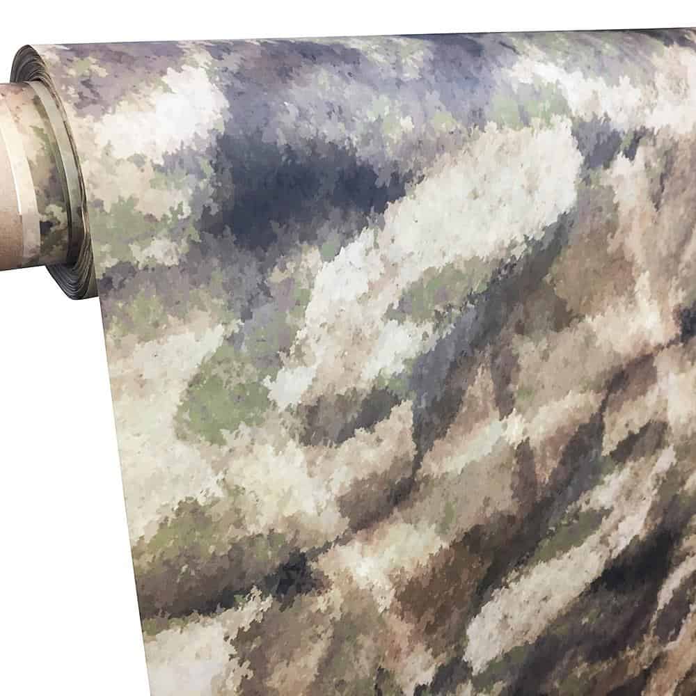 1.9 oz PU Coated Ripstop Polyester | A-TACs AU Camo | Waterproof ...