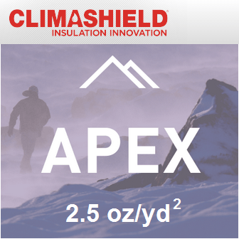 Climashield APEX - 2.5 oz/sq yd