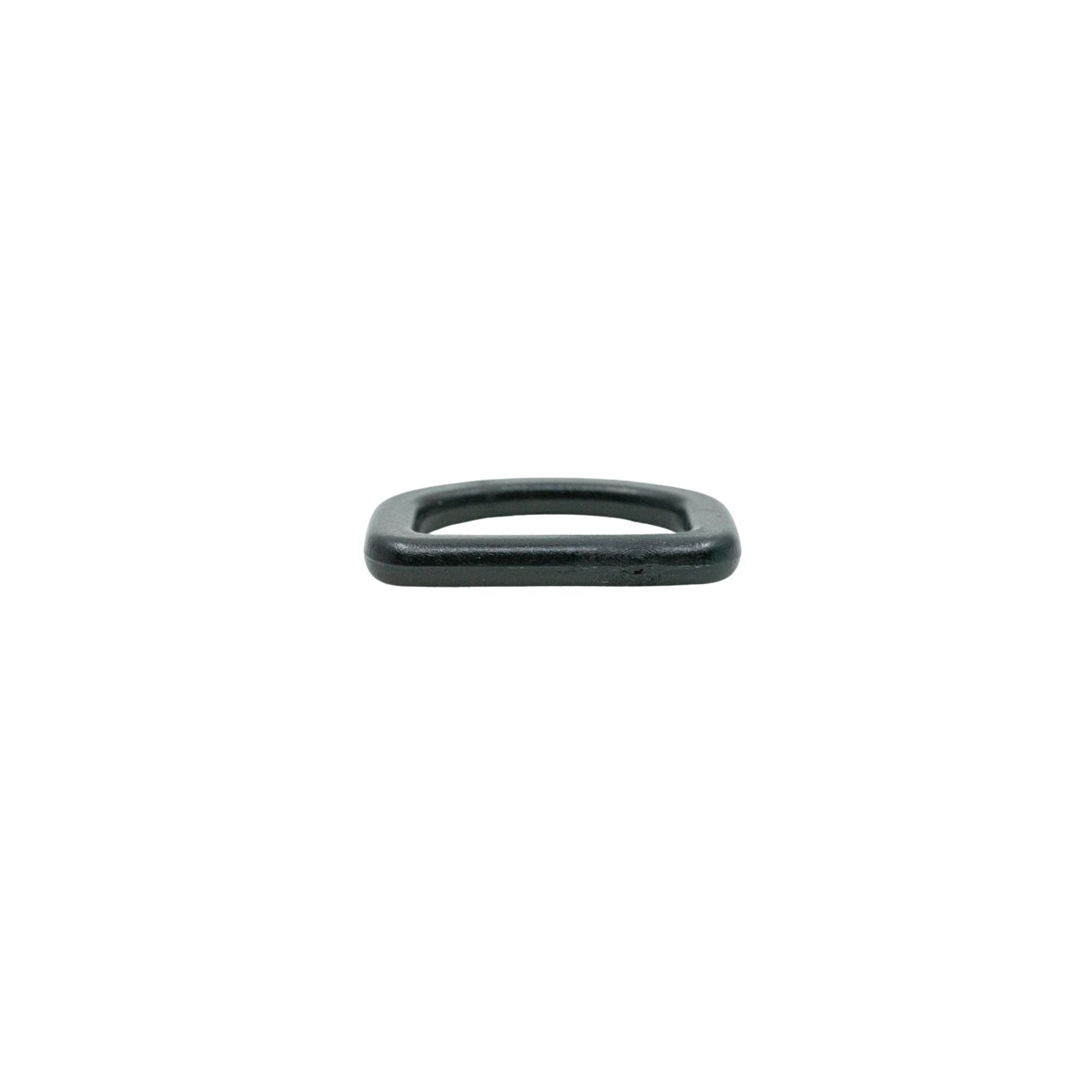 1 Inch Plastic D-Ring Black