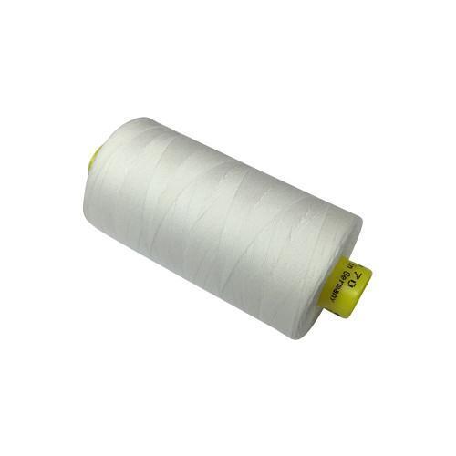 Gutermann White 100% Cotton Cone Thread