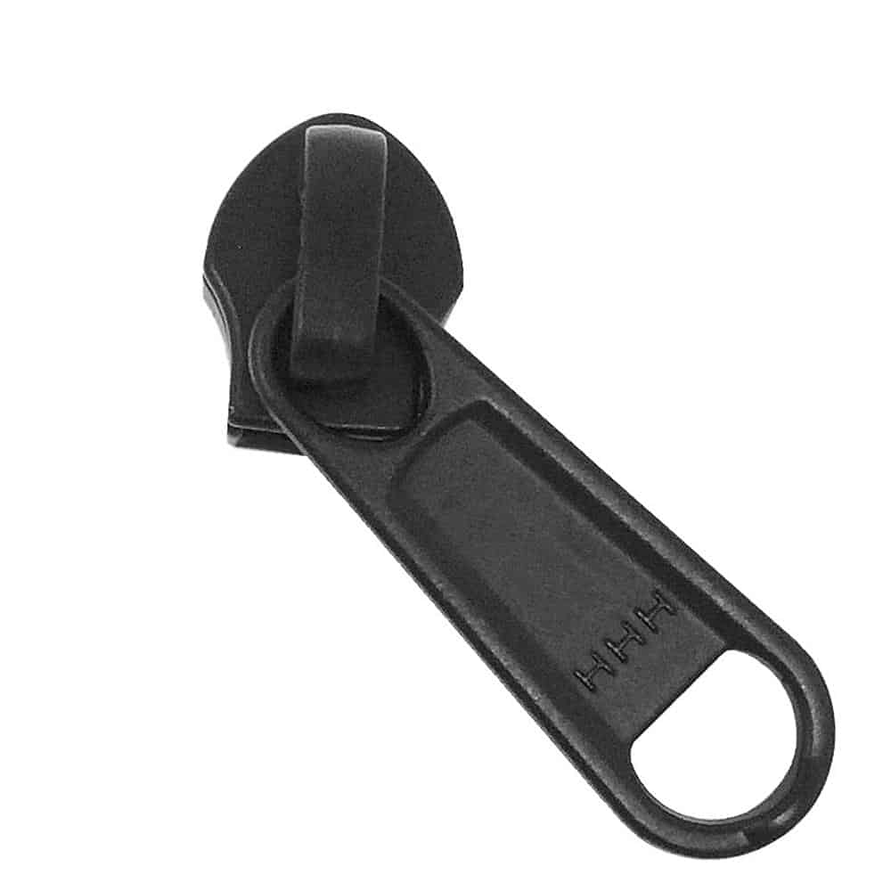 5Pcs 5# Black Instant Zipper Repair Kit Reverse Head Pull Slider