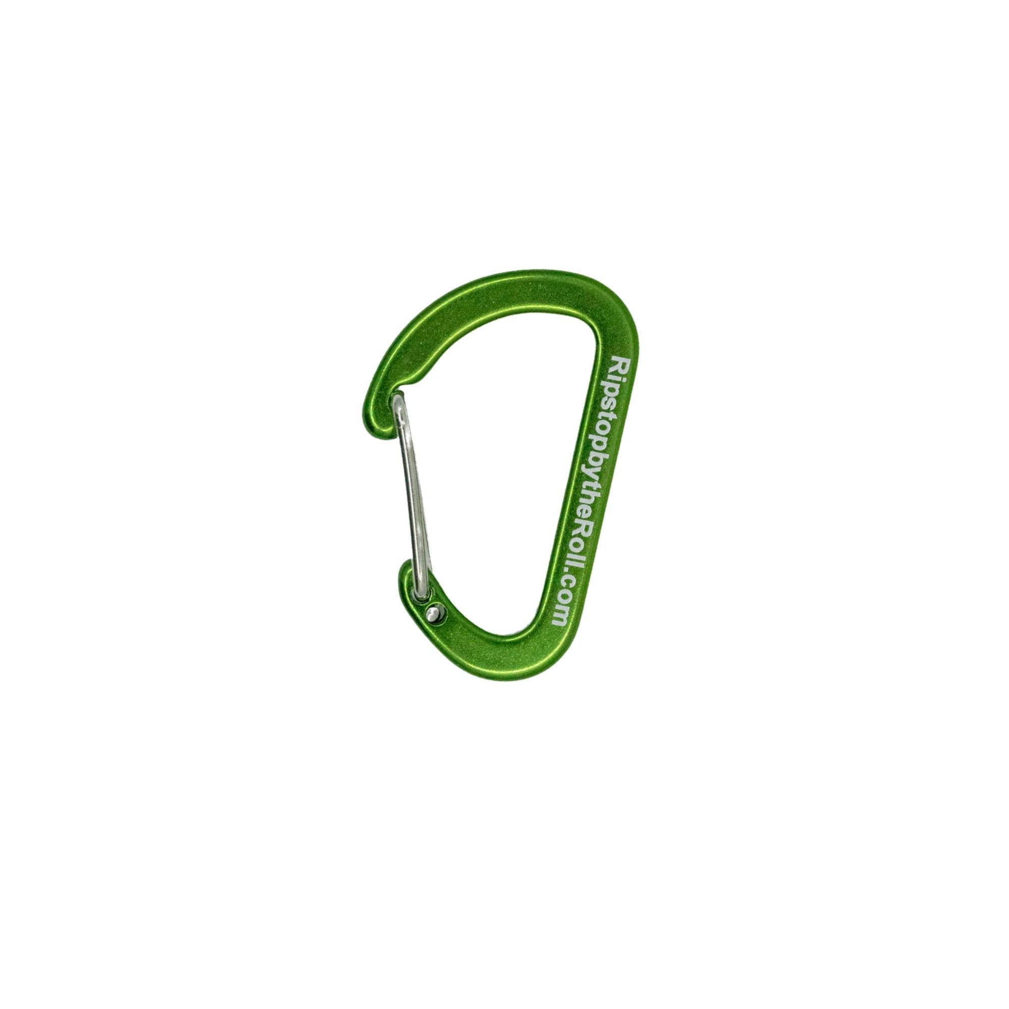 Ripstop by The Roll Mini-Biner | Accessory Clip, Keychain Green