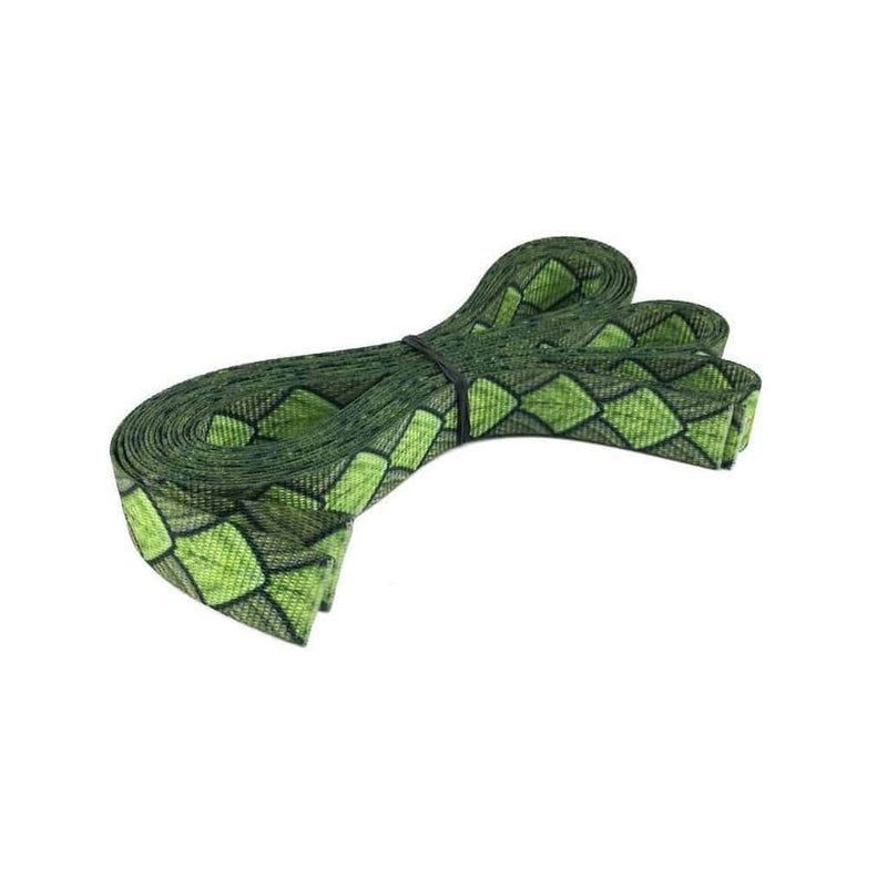 1" Polyester Webbing 1500 lb - Dragon Scales Dark Olive/Green