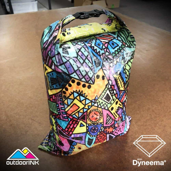 OutdoorINK Roll Top Dry Bag Kit w/ Dyneema® MYOG, DIY Ripstop by