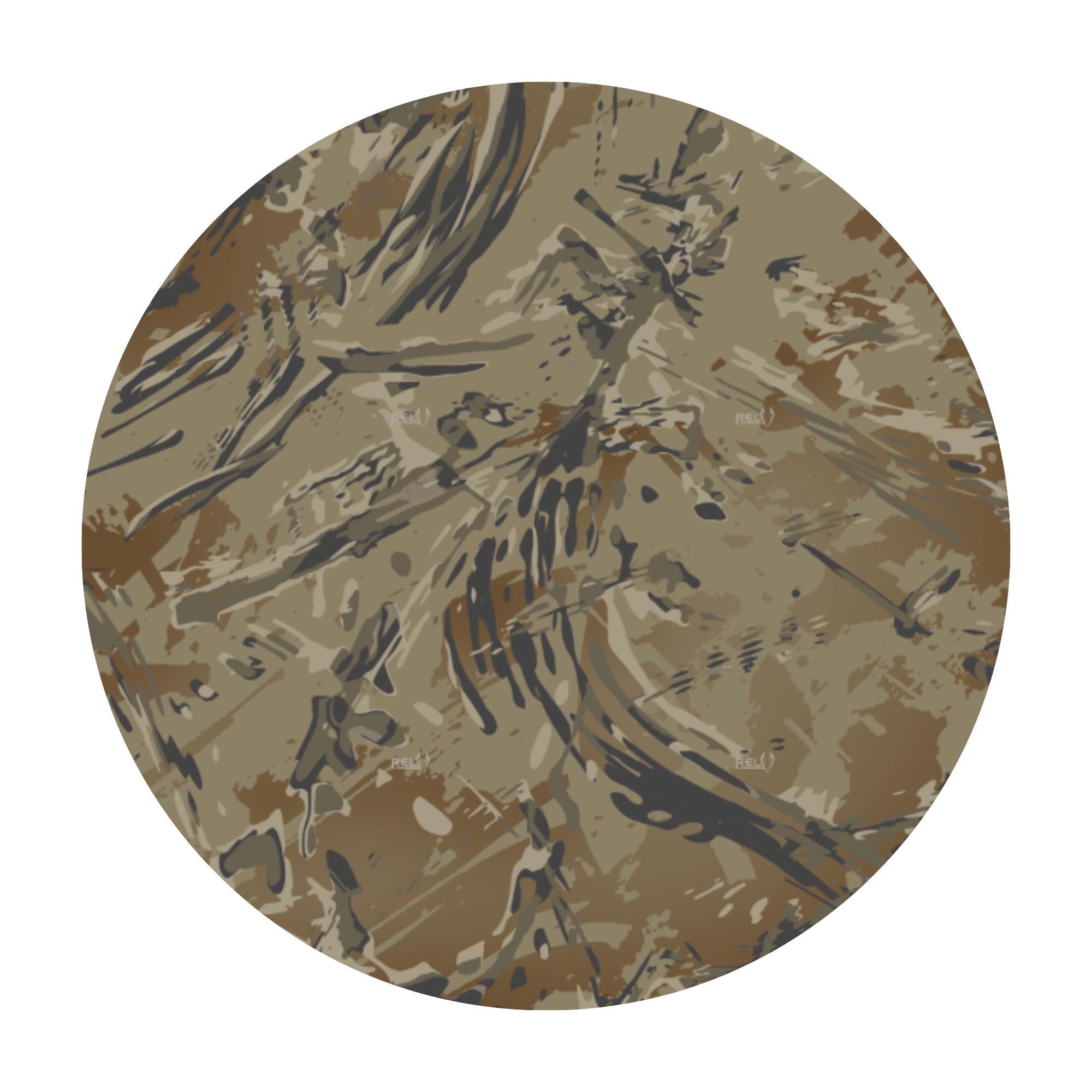 Mindful i morgen Admin RELV Camo | Fabric by the Yard | Print On-Demand - Ripstop by the Roll