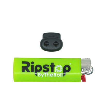 Two-hole bean cordlock - Ripstop by the Roll