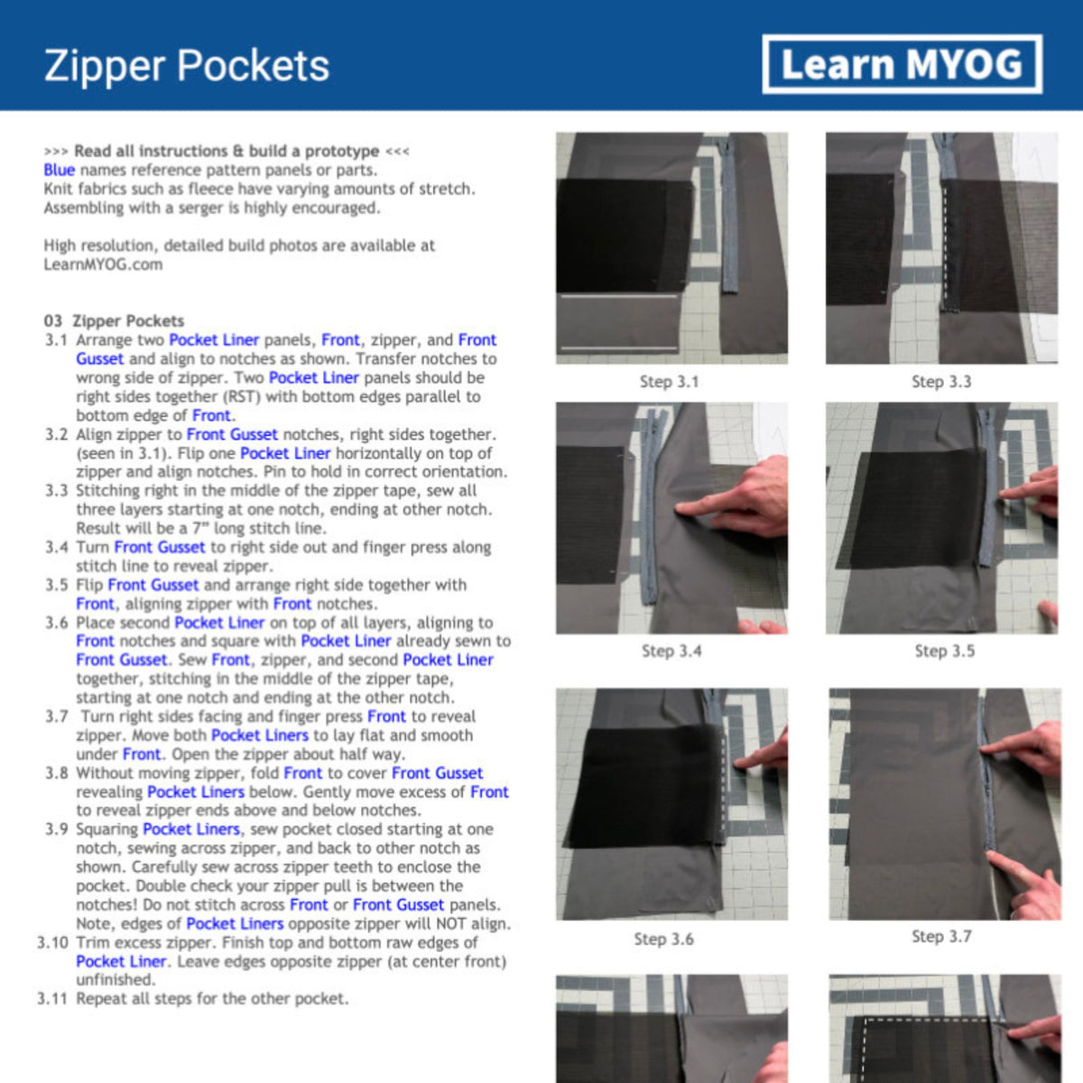 Windshell Pattern UL Windshell Pattern | Full-Size, DIY Pattern - Ripstop by the Roll