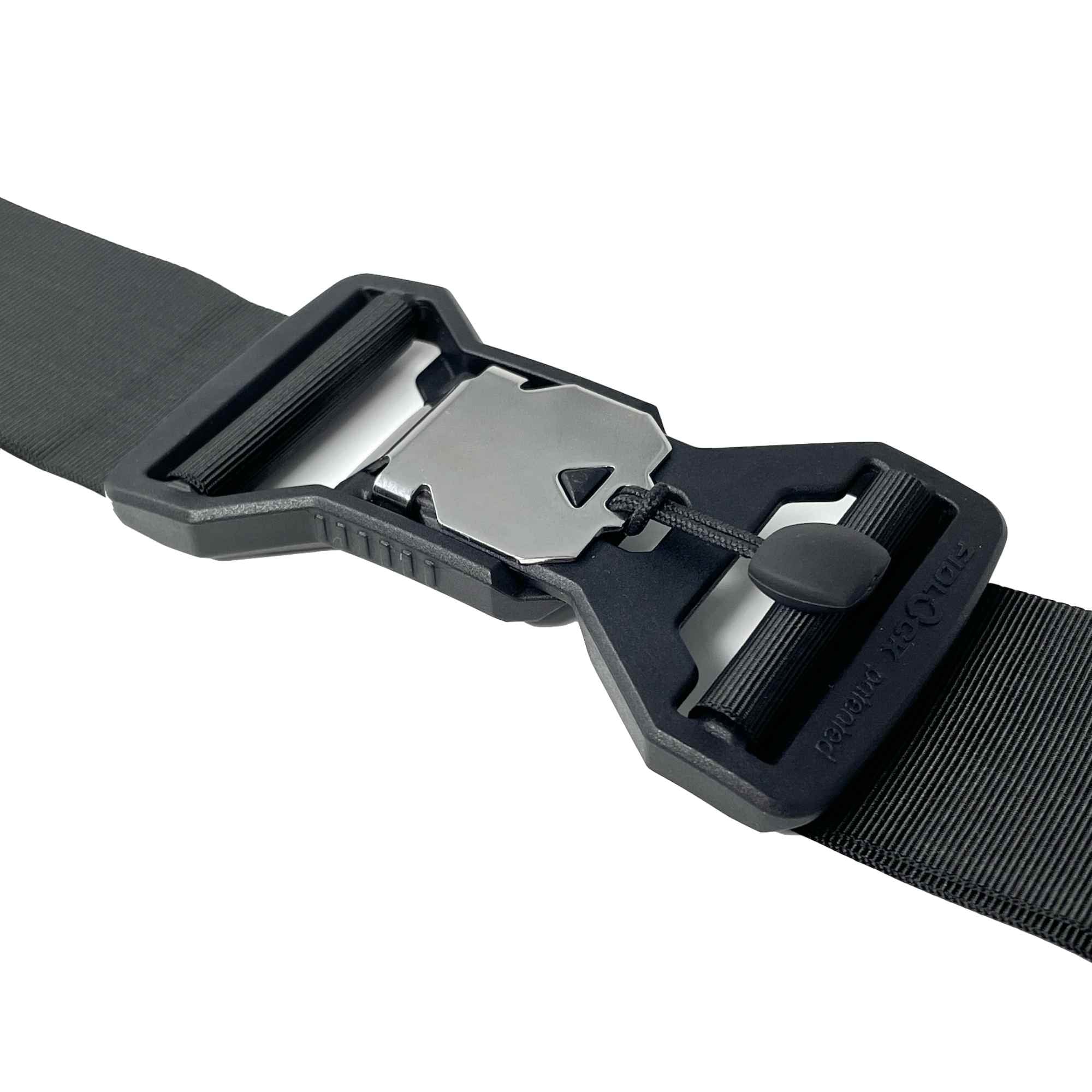 (Black)Andrew Nylon Strap With Buckle Fixing Strapping Belts Luggage Straps