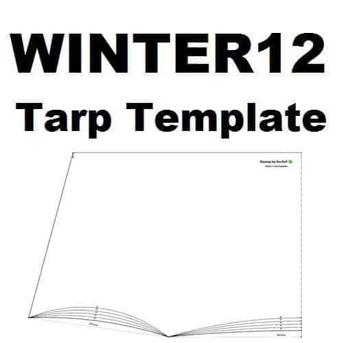 WINTER Tarp Template