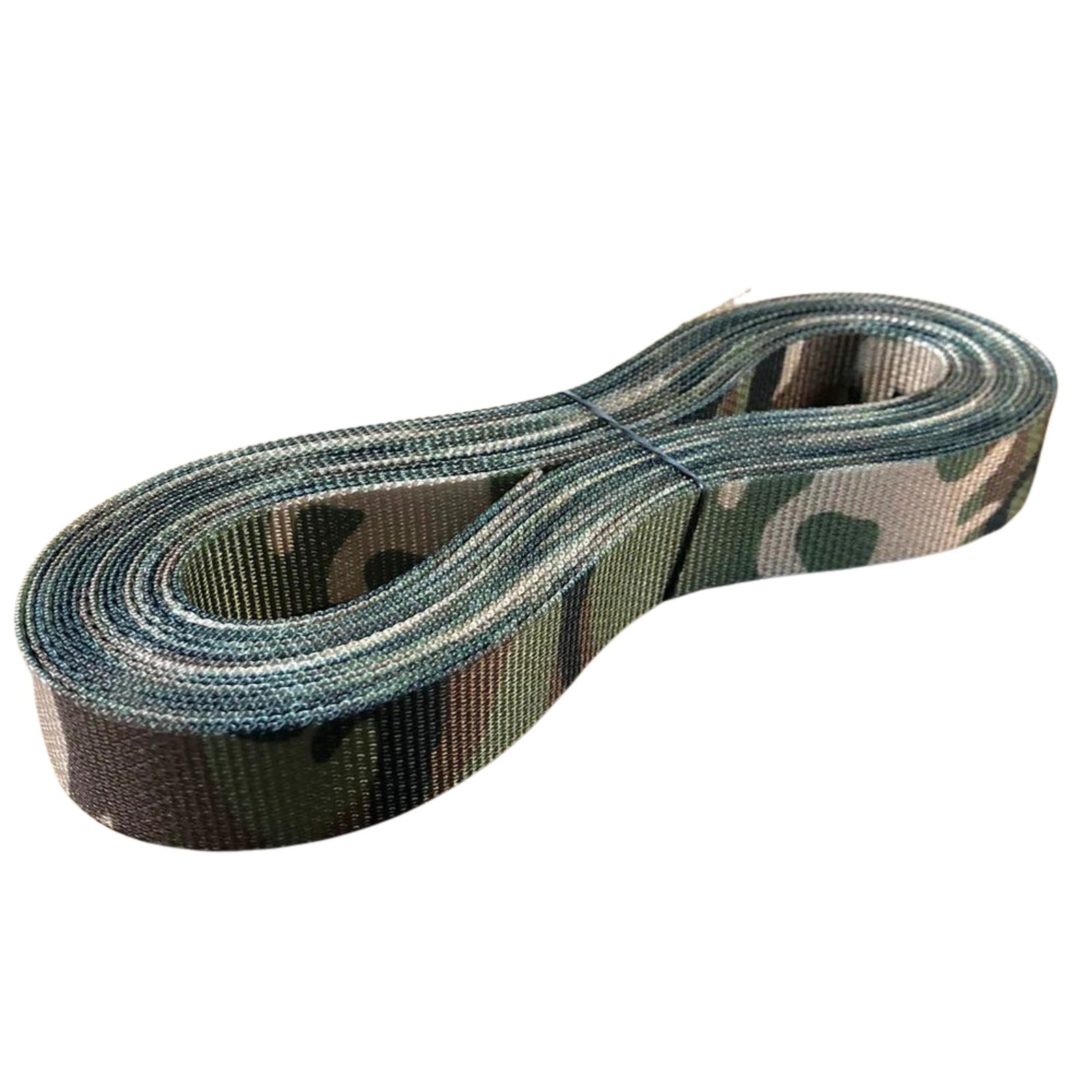 1" Polyester Webbing 1500 lb - Woodland Camo