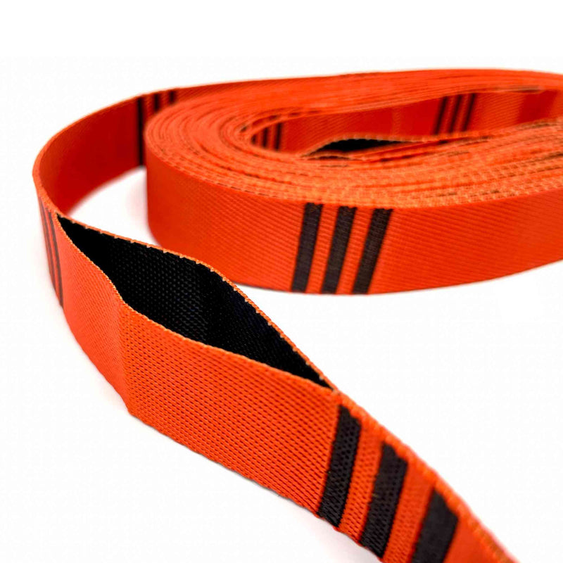 Woven Polyester Daisy Chain Webbing | Solid Colors - Ripstop by the Roll