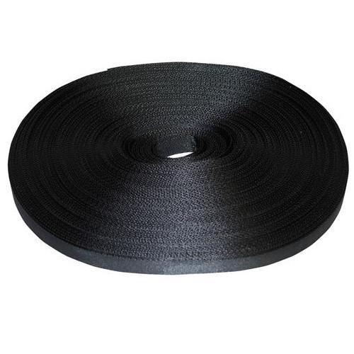 1" Polyester Webbing 1500 lb - Black