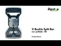 Fidlock V-Buckle Dual Adjust - 40mm
