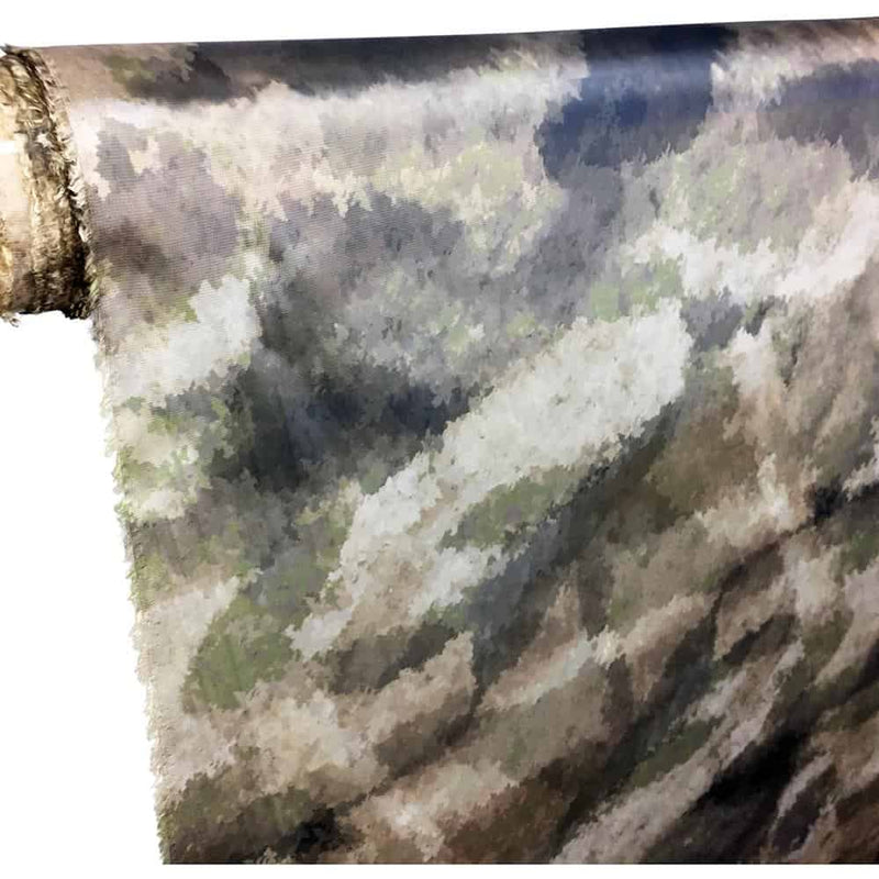 0.9 oz MEMBRANE 15 Ripstop Polyester - A-TACs AU Camo