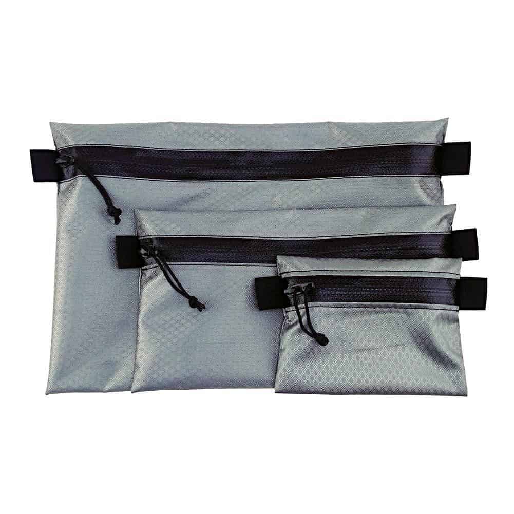 11 x 10 + 4 Produce Pouch with Zipper and Die-Cut Handle (2.4 mil)