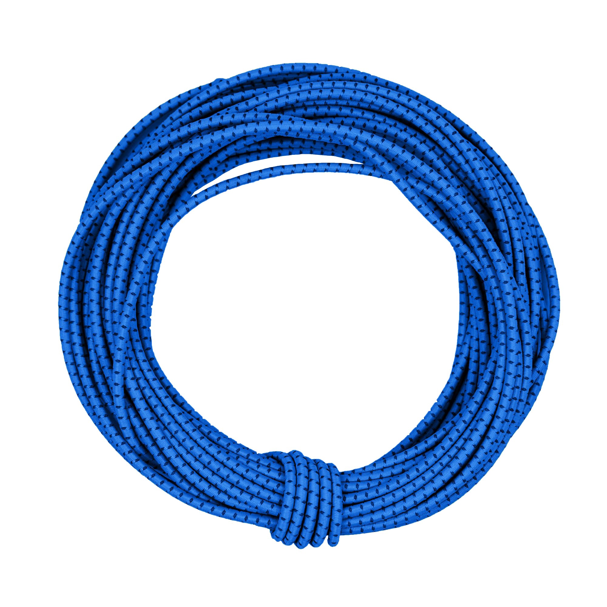 185mm x 5mm Strong Stretch Elastic Cord Shock Rope & Hook Clips Tie Down  Blue