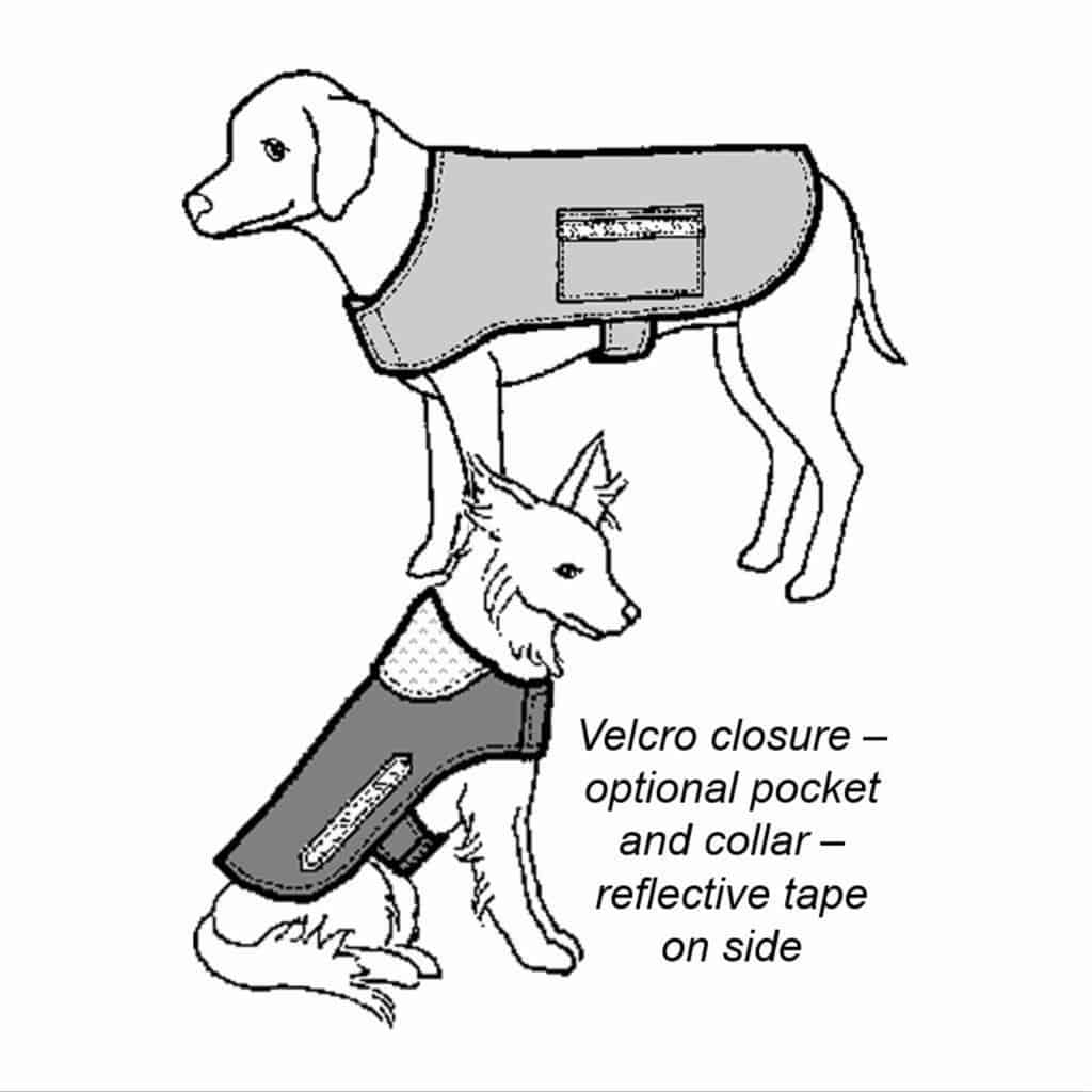 Warm & Dry Dog Coat Pattern